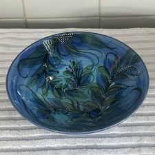 Pru Green Wivenhoe Sentinel Gallery Signed Studio Art Bowl - Alvingham Gwilli -