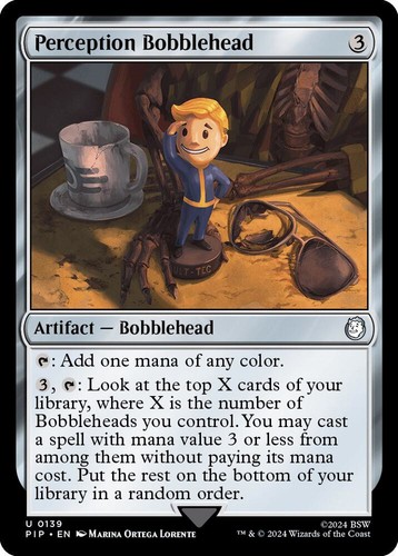 Perception bobblehead pip - perception, 139