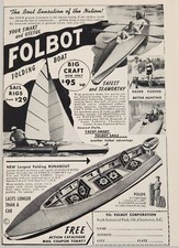 1954 Print Ad Folbot Folding