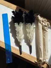 2 X Re-enactment Hat Feather Plumes French Napoleonic