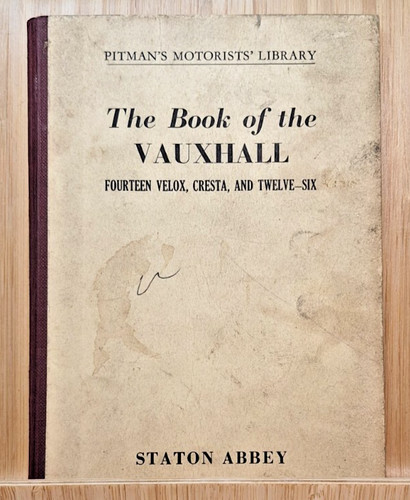 The book vauxhall - the, of