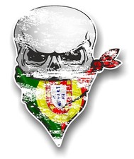 HEAVY Distressed Pirate Skull