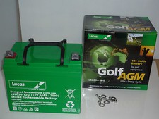Lucas 12V 34AH  AGM/GEL