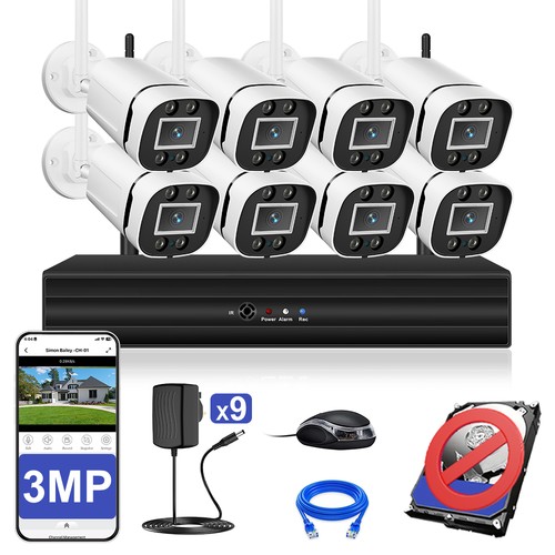 3mp bullet cameras wireless - cameras,