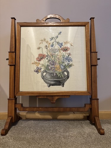 Vintage floral cauldron - vintage,