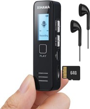 64GB Mini Spy Voice Recorder |