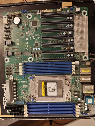Asrock amd sp3 - romed8-2t, atx