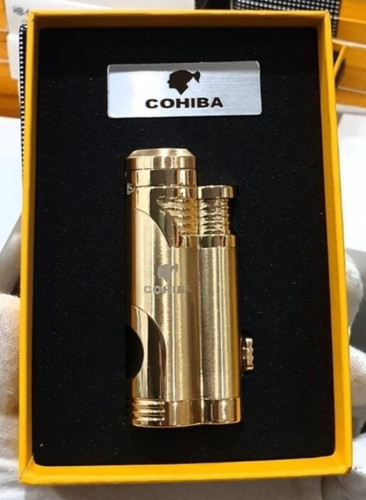 New gold windproof butane - gold,
