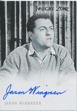 Twilight Zone Series 4 S&S Autograph Card A76 Jason Wingreen