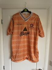 Blackpool FC Shirt 1989/1990 Home Bass Sponsor - Rare - Good Condition