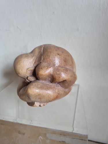 Weeping buddha monk wood - weeping,