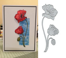 Bloom Poppy Leaves Metal