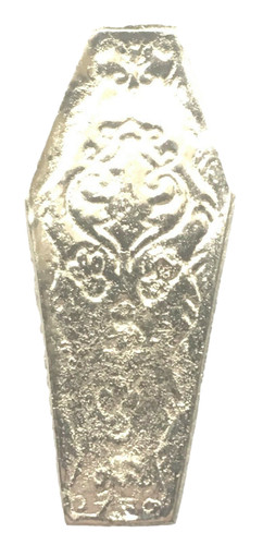 Coffin emblem orange - emblem, lodge