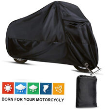XXXXL Motorcycle Rain Cover Rain Dust UV Protector For Scooter Bike Washable