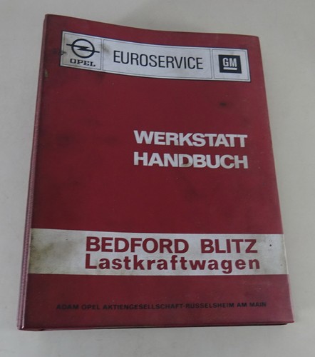 Workshop manual opel bedford - workshop,