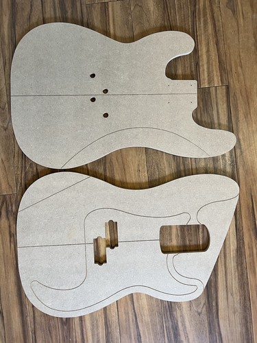 Standard bass body routing - standard, p