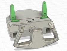 Winwing PAP3 mount for the Logitech or Honeycomb flight yokes.