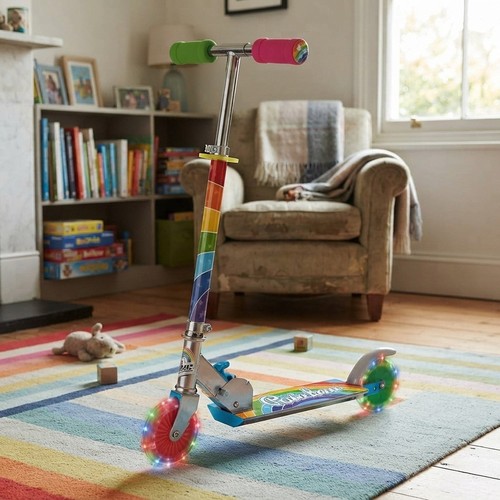 Kids rainbow scooter with - kids',