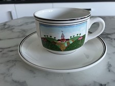 Villeroy & Boch Naif Tea/Coffee Cup and Saucer VGC