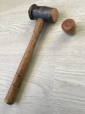 Vintage Thor Hammer, copper & hide hammer, size 1