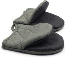 1 Pair Heat Resistant Silicone Mini Oven Mitts 500°F Non-Slip Kitchen Gloves