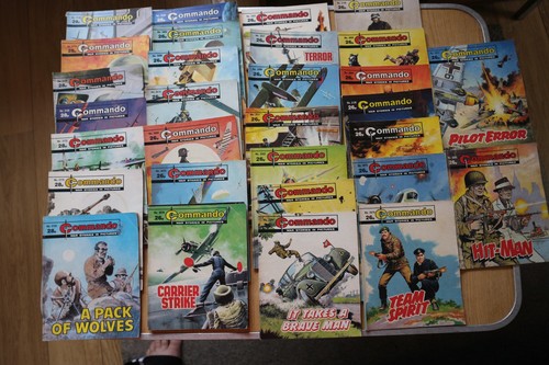 Commando comics job lot - 30,