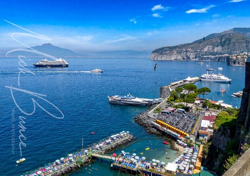 Wall art mount vesuvius from - wall,