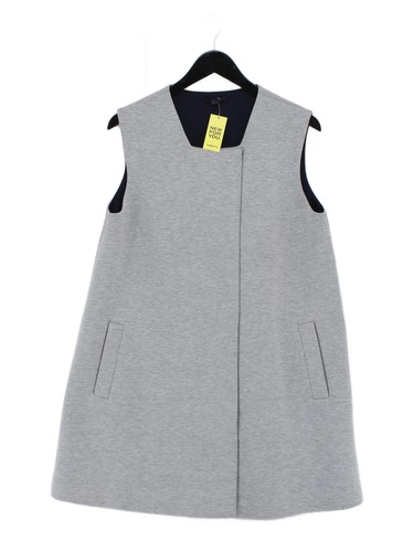 Cos women coat grey cotton - cos,