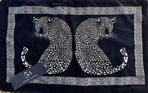 Luxurious embroidered leopard - luxurious,