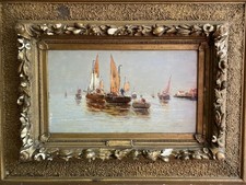 ANTIQUE OIL PAINTING French