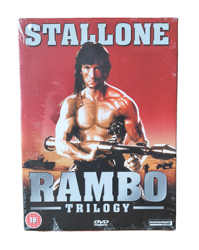 Rambo trilogy dvd box set - rambo, 2