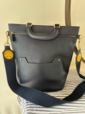 Anya Hindmarch Navy Leather