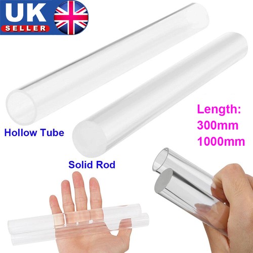 Clear acrylic tube - clear,
