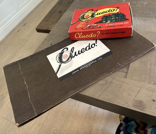 Vintage cluedo waddingtons - vintage,