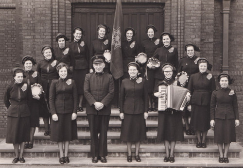 1950s salvation army - salvation, group