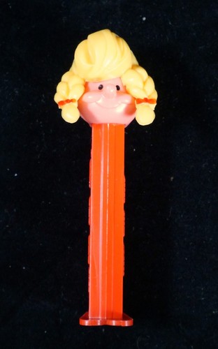 Vintage pez dispenser blonde - vintage,