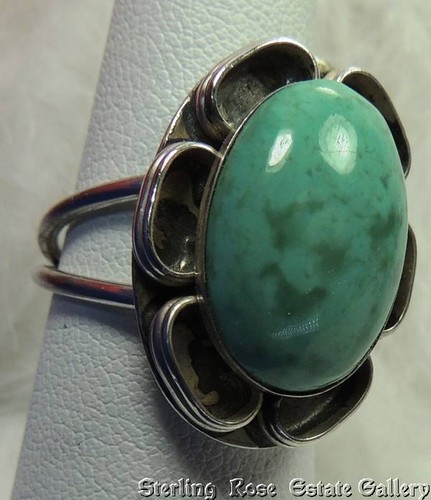 Vintage turquoise hand - turquoise,