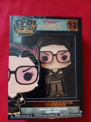 Funko pop pin catwoman 12 - pop,