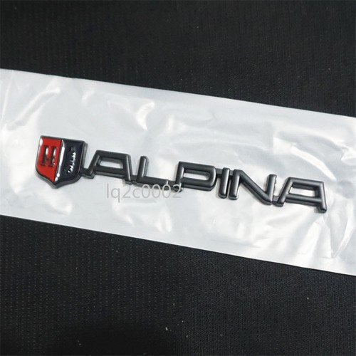 Black matte alpina metal - 1x,