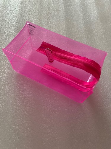 White fox clear pink - white,