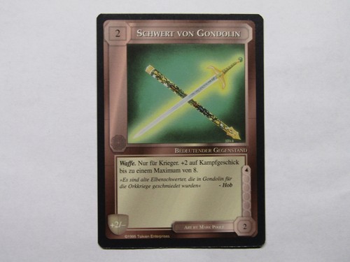 Sword gondolin middle - -,