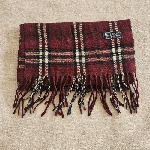 Vintage burberry scarf dark - burberry,