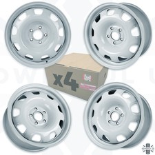 4x Steel Wheel Rim Genuine