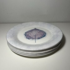 5 x Portmerion 'Dusk' Side Plates by Jo Gorman VGC - 22cm