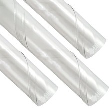 Clear Spiral Tree Guards Professional Shrub Sapling Protector With Canes & Ties