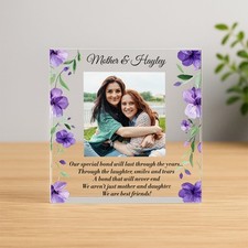 Mother & Daughter Photo Block