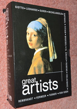 Great Artists Volume 1-3 ,UK DVD Boxset Channel 5 TV Series