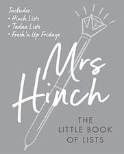 Mrs Hinch: The Little Book of Lists by Hinch, Mrs Book The Cheap Fast Free Post