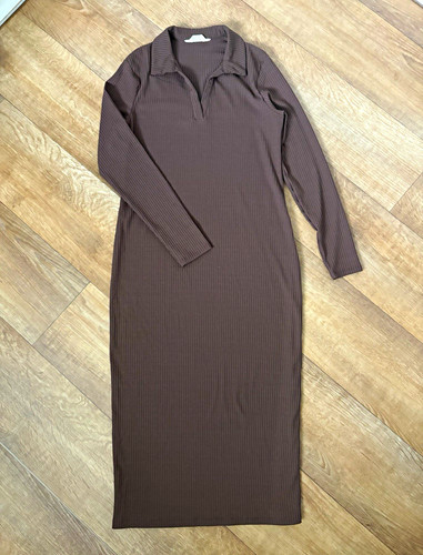 Primark cares brown ribbed - brown,