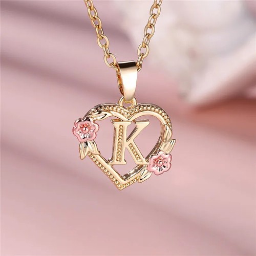 Ladies heart initial - ladies,